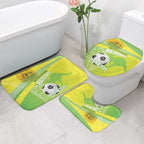 Custom Australia Soccer 2026 Bathroom Set Come On Matildas