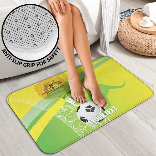 Custom Australia Soccer 2026 Bathroom Set Come On Matildas