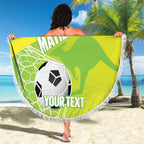 Custom Australia Soccer 2026 Beach Blanket Come On Matildas