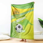 Custom Australia Soccer 2026 Blanket Come On Matildas