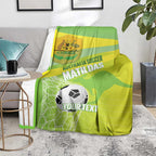 Custom Australia Soccer 2026 Blanket Come On Matildas