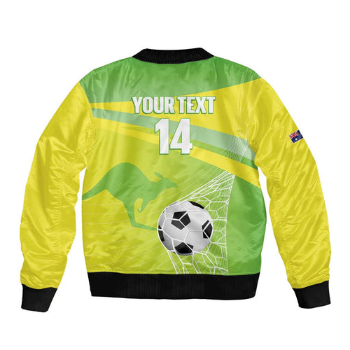 Custom Australia Soccer 2026 Bomber Jacket Come On Matildas