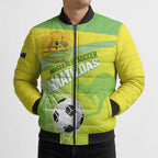 Custom Australia Soccer 2026 Bomber Puffer Jacket Come On Matildas