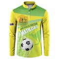 Custom Australia Soccer 2026 Button Sweatshirt Come On Matildas