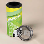 Custom Australia Soccer 2026 4 in 1 Can Cooler Tumbler Come On Matildas
