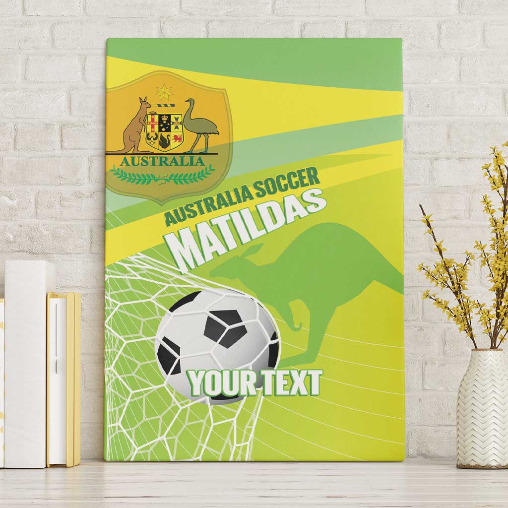 Custom Australia Soccer 2026 Canvas Wall Art Come On Matildas