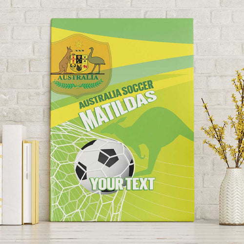 Custom Australia Soccer 2026 Canvas Wall Art Come On Matildas