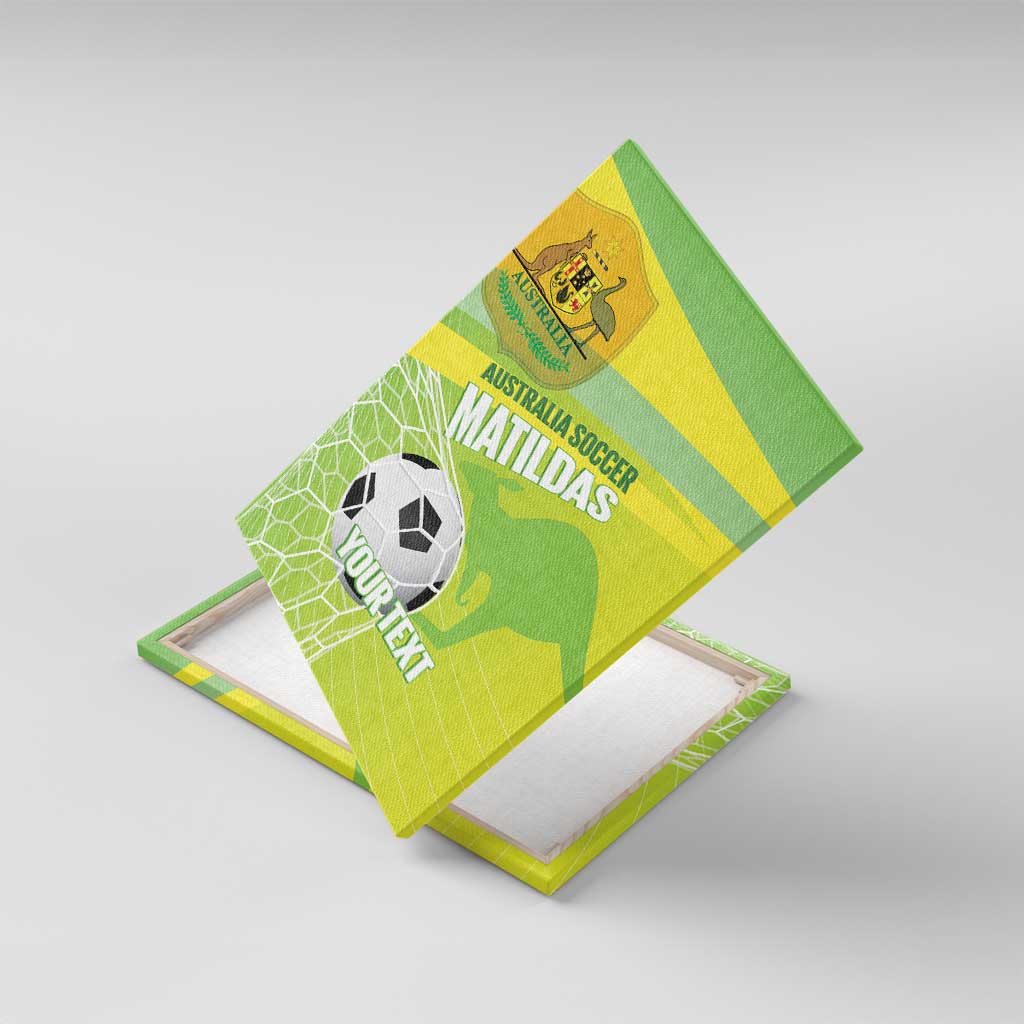 Custom Australia Soccer 2026 Canvas Wall Art Come On Matildas