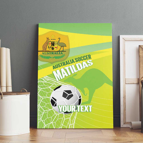 Custom Australia Soccer 2026 Canvas Wall Art Come On Matildas