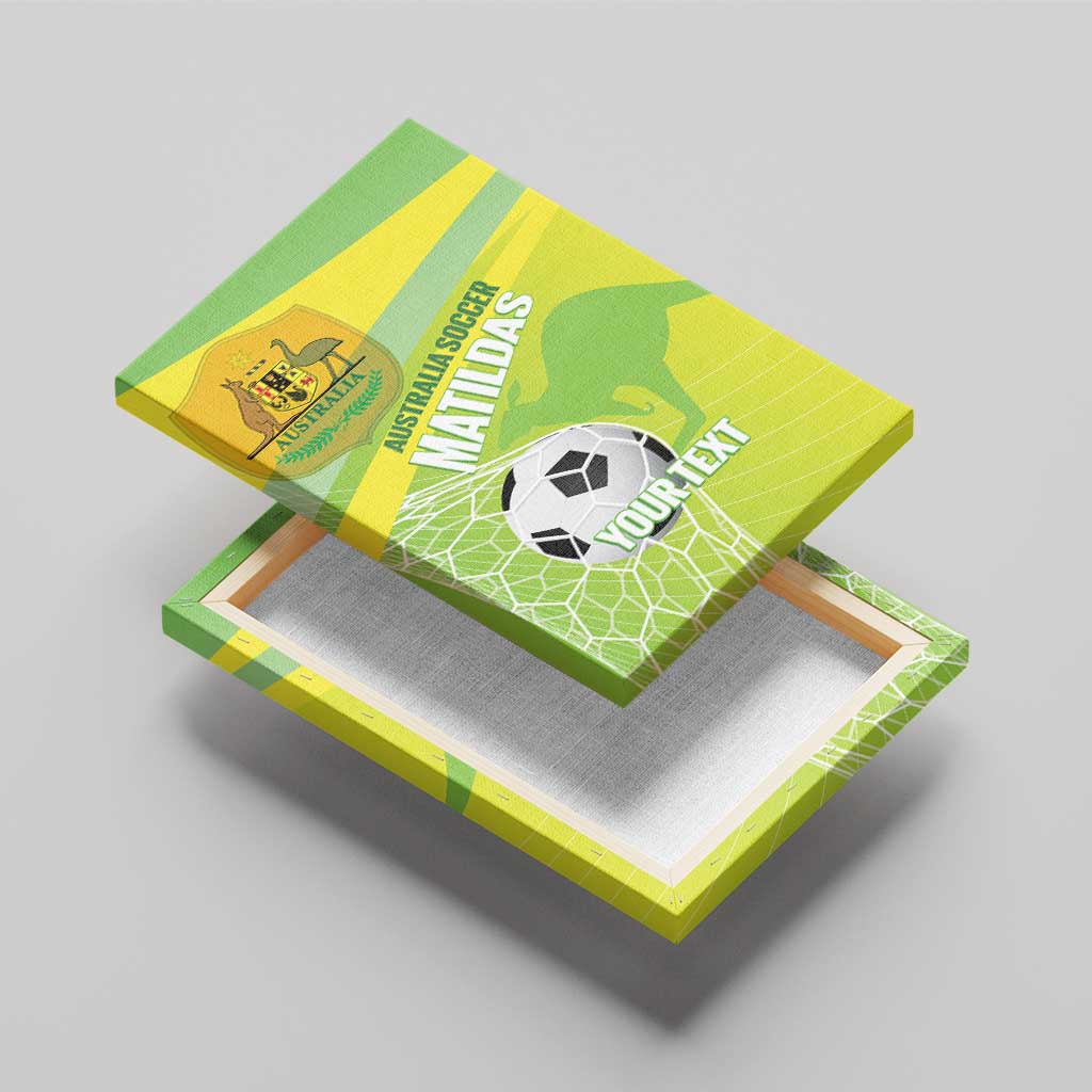 Custom Australia Soccer 2026 Canvas Wall Art Come On Matildas