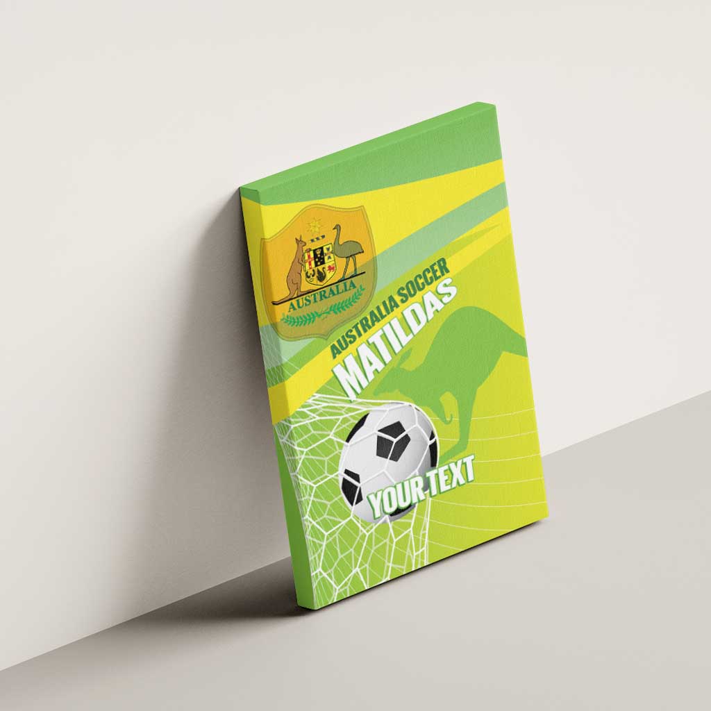 Custom Australia Soccer 2026 Canvas Wall Art Come On Matildas