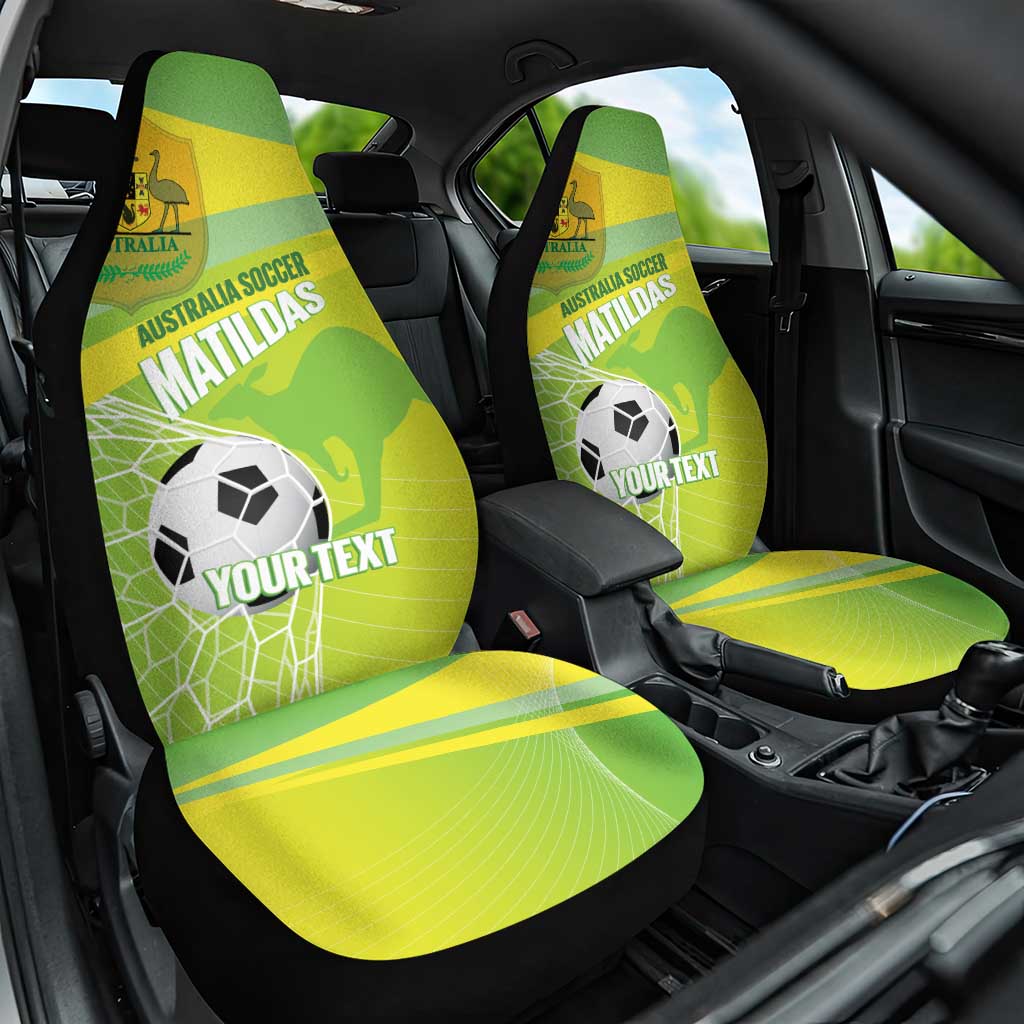 Custom Australia Soccer 2026 Car Seat Cover Come On Matildas