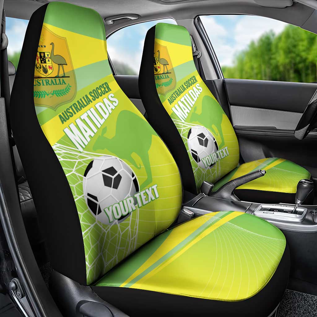 Custom Australia Soccer 2026 Car Seat Cover Come On Matildas