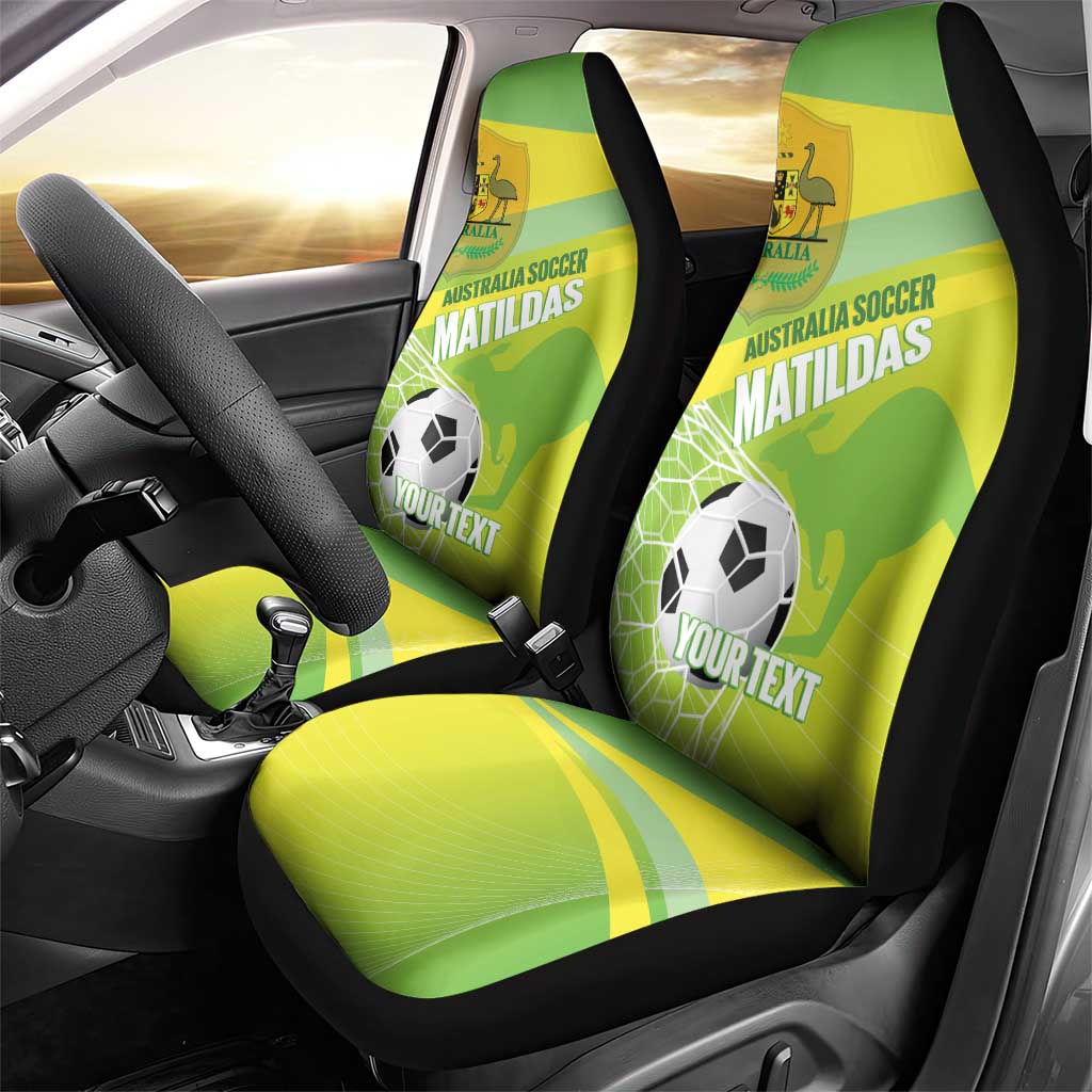 Custom Australia Soccer 2026 Car Seat Cover Come On Matildas