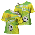 Custom Australia Soccer 2026 Cross Shoulder Shirt Come On Matildas