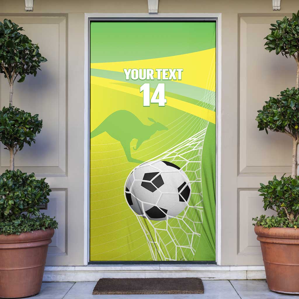 Custom Australia Soccer 2026 Door Cover Come On Matildas