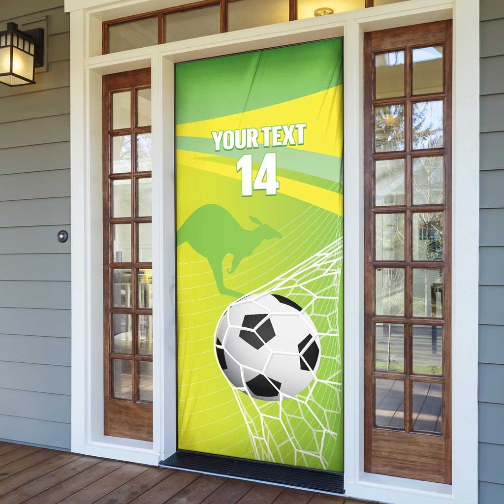 Custom Australia Soccer 2026 Door Cover Come On Matildas