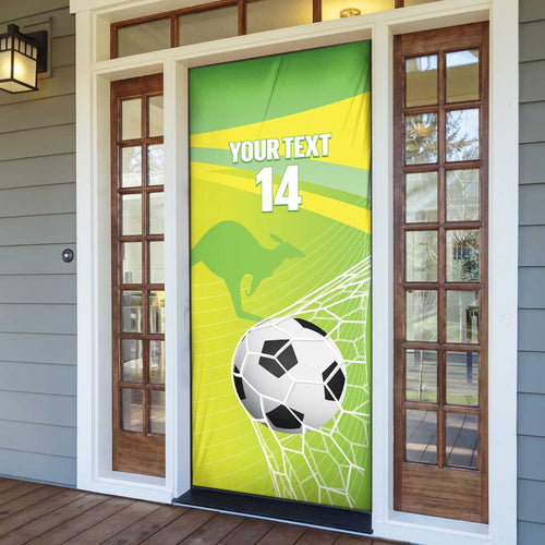Custom Australia Soccer 2026 Door Cover Come On Matildas