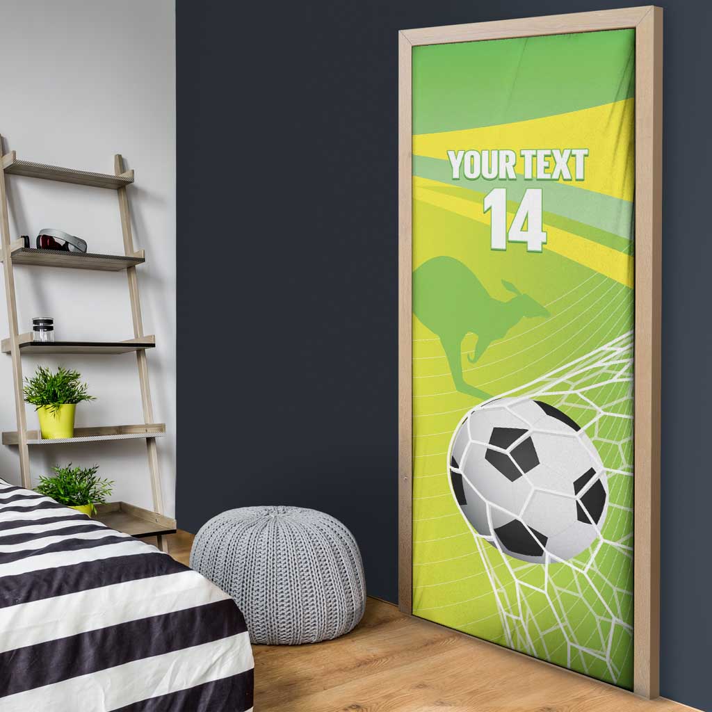 Custom Australia Soccer 2026 Door Cover Come On Matildas