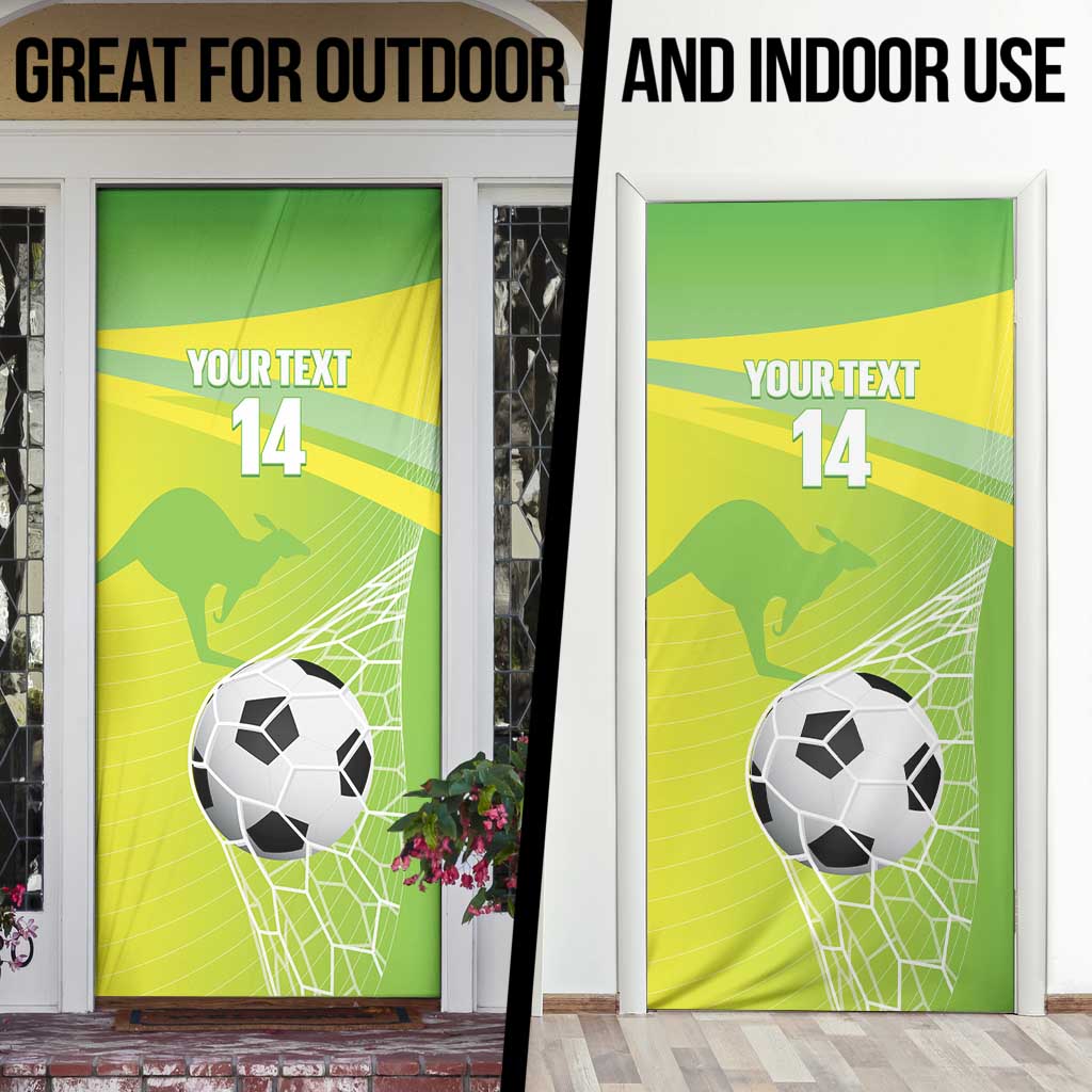 Custom Australia Soccer 2026 Door Cover Come On Matildas