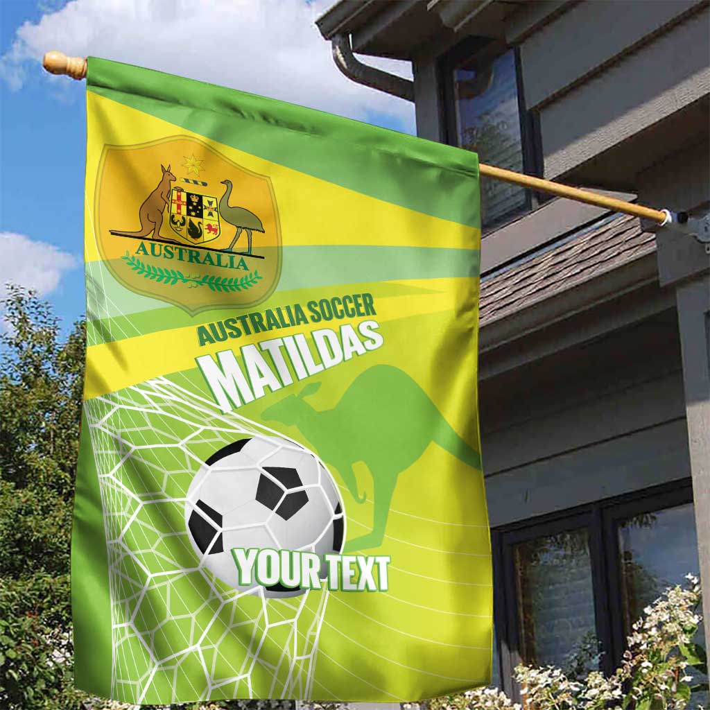 Custom Australia Soccer 2026 Garden Flag Come On Matildas
