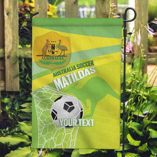 Custom Australia Soccer 2026 Garden Flag Come On Matildas