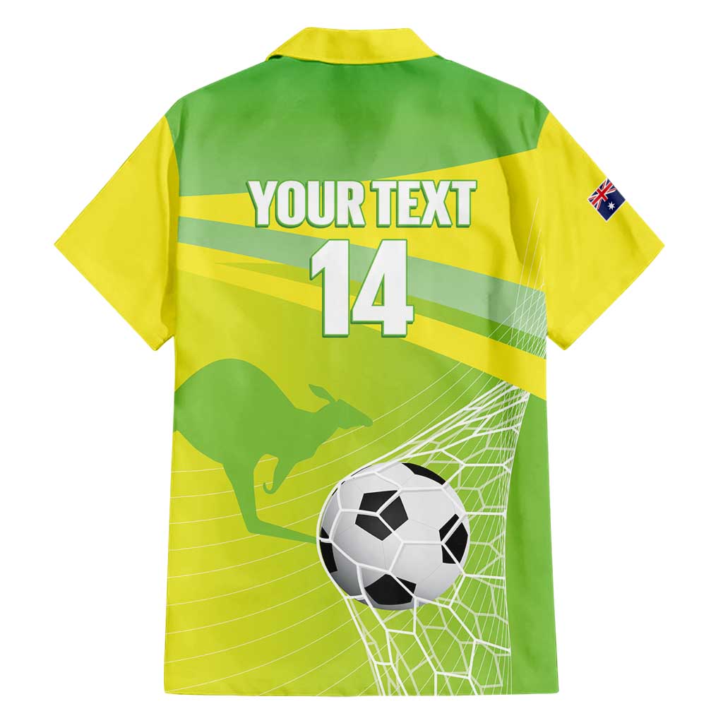 Custom Australia Soccer 2026 Hawaiian Shirt Come On Matildas