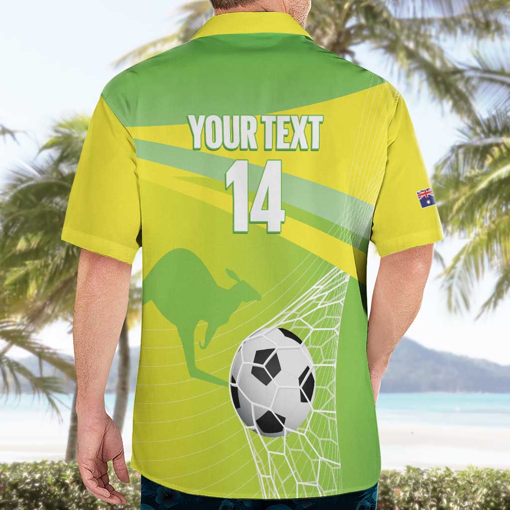Custom Australia Soccer 2026 Hawaiian Shirt Come On Matildas