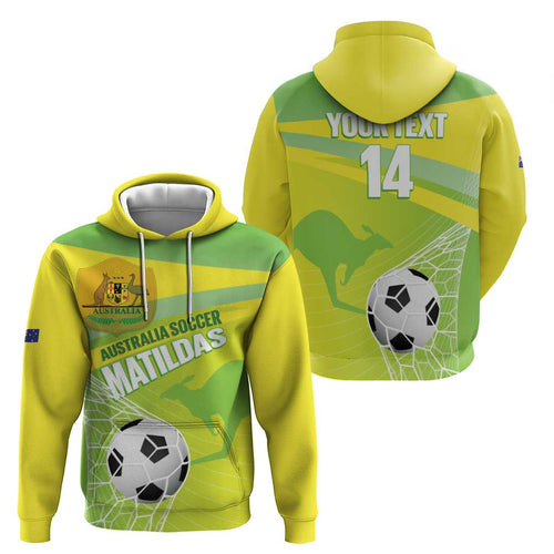 Custom Australia Soccer 2026 Hoodie Come On Matildas