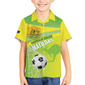 Custom Australia Soccer 2026 Kid Hawaiian Shirt Come On Matildas