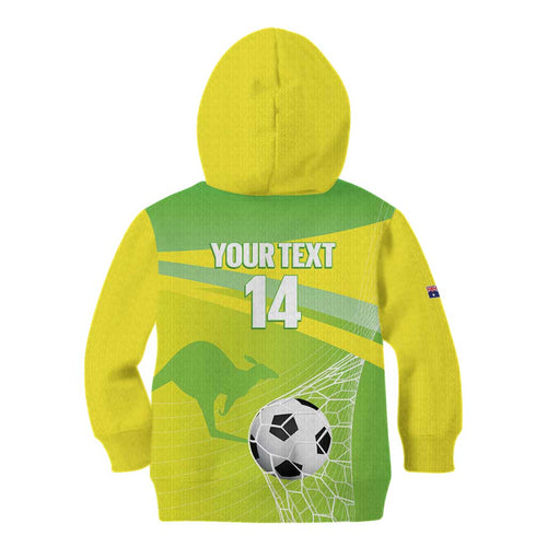 Custom Australia Soccer 2026 Kid Hoodie Come On Matildas