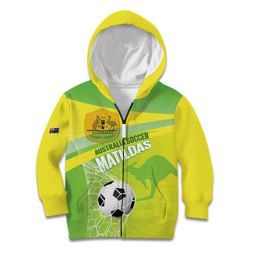 Custom Australia Soccer 2026 Kid Hoodie Come On Matildas
