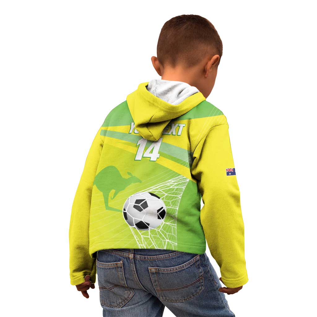 Custom Australia Soccer 2026 Kid Hoodie Come On Matildas