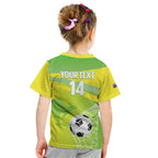 Custom Australia Soccer 2026 Kid T Shirt Come On Matildas