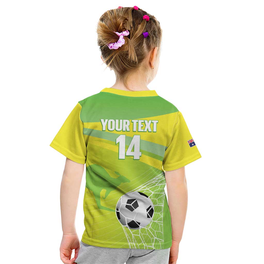Custom Australia Soccer 2026 Kid T Shirt Come On Matildas
