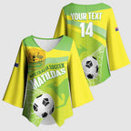 Custom Australia Soccer 2026 Kimono Sleeve Blouse Come On Matildas