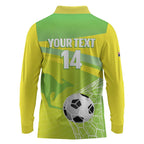 Custom Australia Soccer 2026 Long Sleeve Polo Shirt Come On Matildas