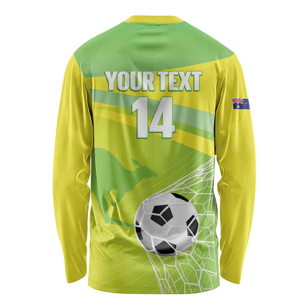 Custom Australia Soccer 2026 Long Sleeve Shirt Come On Matildas