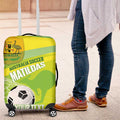 Custom Australia Soccer 2026 Luggage Cover Come On Matildas
