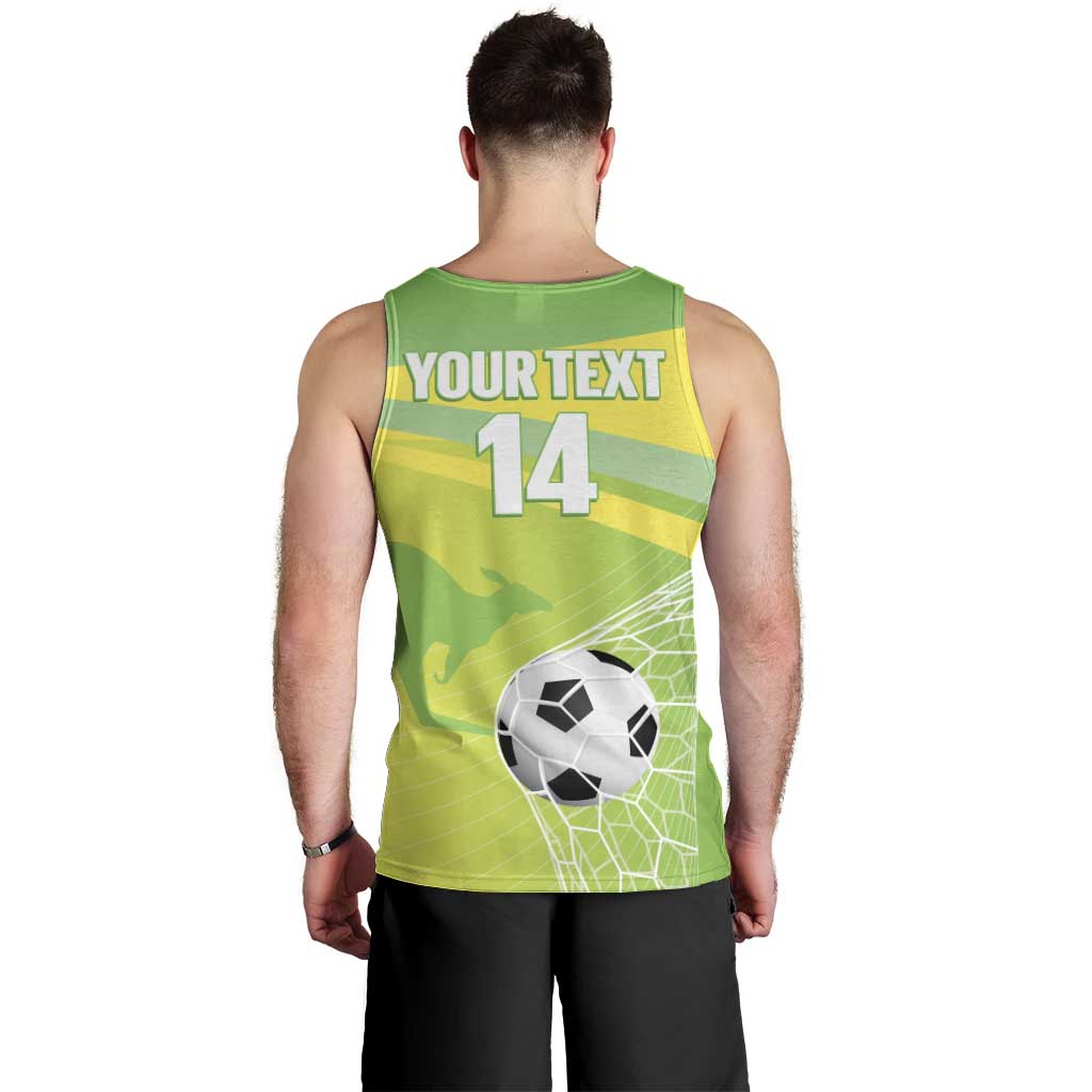 Custom Australia Soccer 2026 Men Tank Top Come On Matildas