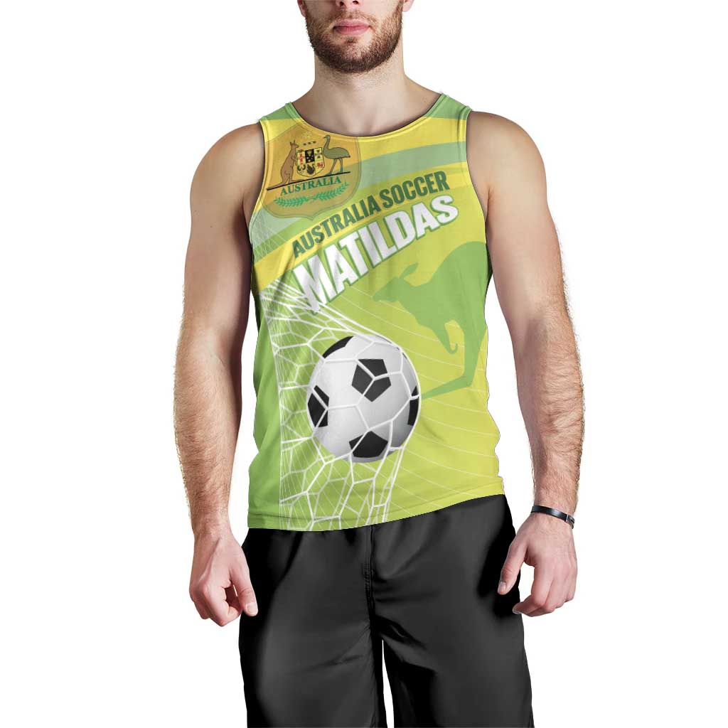 Custom Australia Soccer 2026 Men Tank Top Come On Matildas
