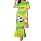Custom Australia Soccer 2026 Mermaid Dress Come On Matildas