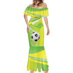 Custom Australia Soccer 2026 Mermaid Dress Come On Matildas