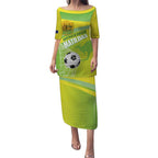 Custom Australia Soccer 2026 Puletasi Come On Matildas