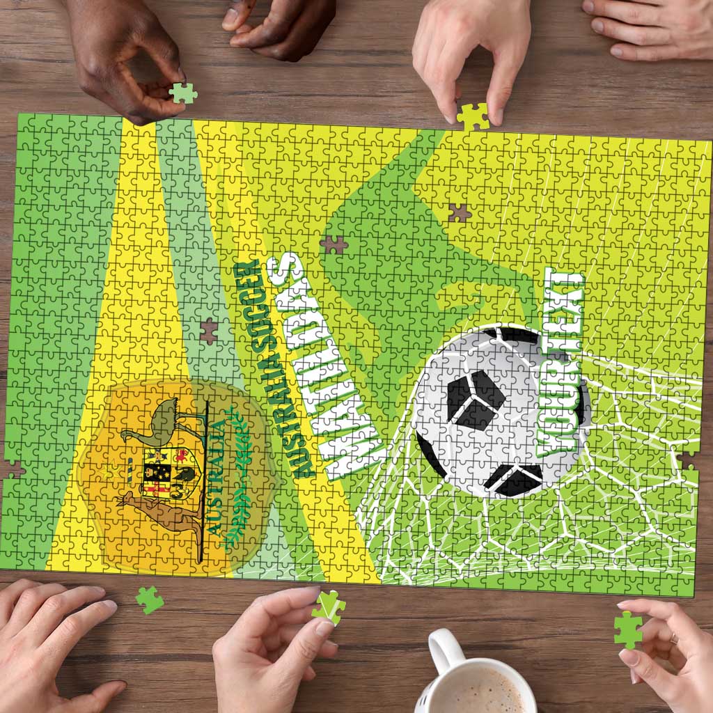 Custom Australia Soccer 2026 Puzzle Come On Matildas