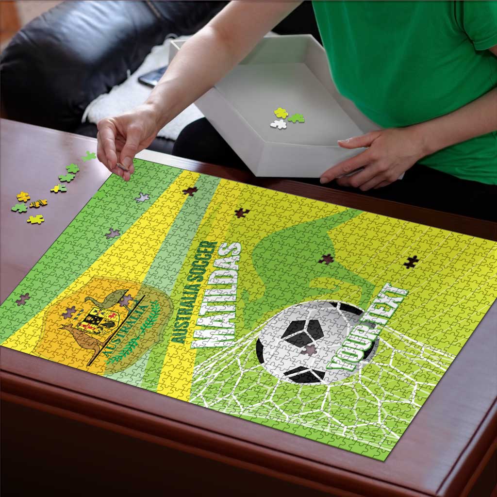 Custom Australia Soccer 2026 Puzzle Come On Matildas