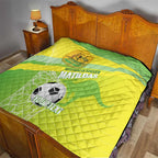 Custom Australia Soccer 2026 Quilt Come On Matildas