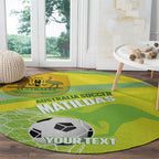 Custom Australia Soccer 2026 Round Carpet Come On Matildas