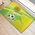 Custom Australia Soccer 2026 Rubber Doormat Come On Matildas