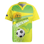 Custom Australia Soccer 2026 Rugby Jersey Come On Matildas